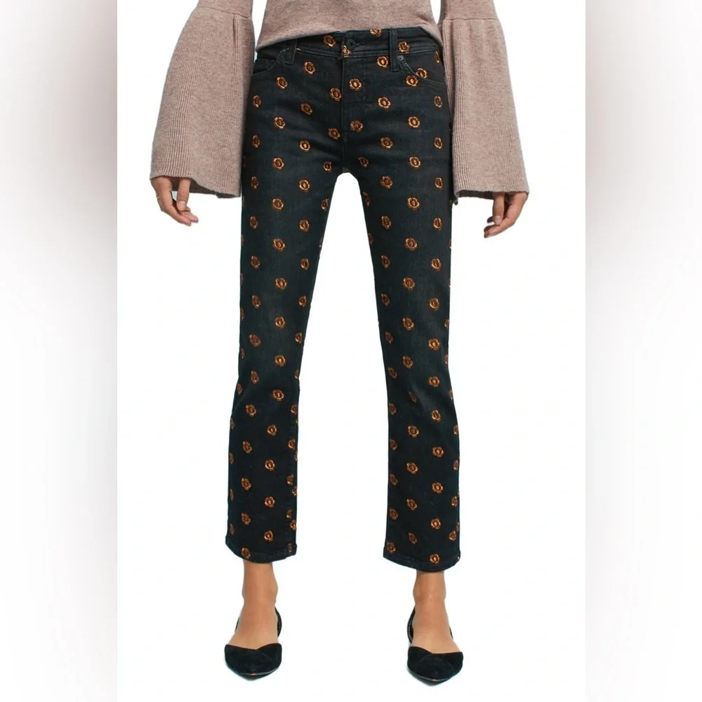 Anthropologie Pilcro and the Letterpress Slim Straight Jeans – Size 27 - Picture 2 of 10